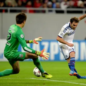 Juan Mata Print, Chelsea vs Steaua Bucharest UEFA Champions League 2013