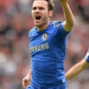 Juan Mata Goal Print May 2013 Juan Mata Goal Print May 2013