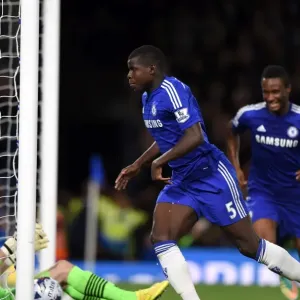 Kurt Zouma Scores First Goal Print Kurt Zouma Scores First Goal Print