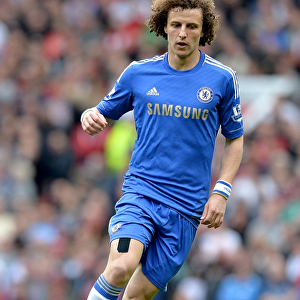 Manchester United vs. Chelsea: David Luiz at Old Trafford - Barclays Premier League Showdown (5th May 2013)