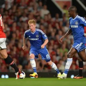 Manchester United vs Chelsea Print (August 2013)