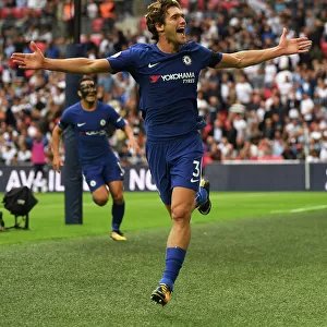 Marcos Alonso Scores Second Goal: Chelsea's Victory Over Tottenham Hotspur in Premier League