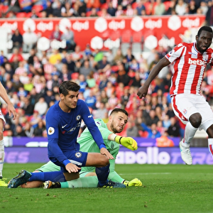 Morata Scores Fourth: Chelsea's Dominance Over Stoke City in Premier League
