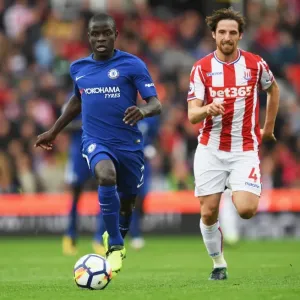 N'Golo Kante vs Joe Allen Print N'Golo Kante vs Joe Allen Print