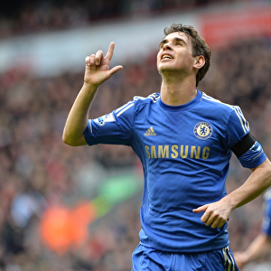 Oscar's Header: Chelsea Kicks Off Scoring Against Liverpool (April 21, 2013)