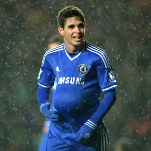 Oscar's Triple Print (Chelsea vs Southampton, 1st January 2014) Oscar's Triple Print (Chelsea vs Southampton, 1st January 2014)