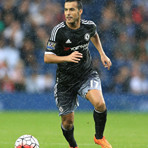 Pedro in Action: Chelsea vs. West Bromwich Albion, Barclays Premier League (August 2015)