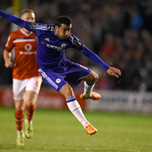 Pedro's Four-Goal Onslaught: Chelsea Dominates Walsall in Capital One Cup (September 2015)