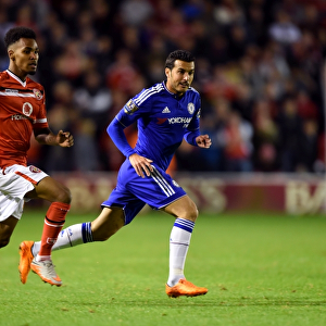 Pedro's Strike: Chelsea's Triumph over Walsall in the Capital One Cup Third Round at Banks Stadium (September 2015)