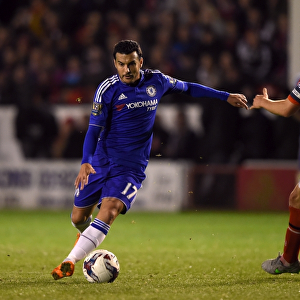 Pedro's Thrilling Run and Goal: Chelsea's Capital One Cup Victory over Walsall (September 2015) - Pedro Scores Stunning Individual Goal against Walsall