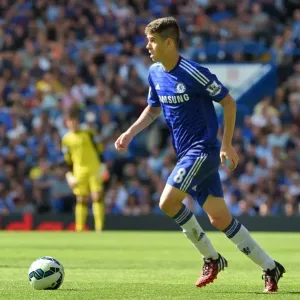 El enfrentamiento de la Premier League: El brillo del Óscar en el Estadio de Stamford contra Leicester City (23 agosto, 2014)