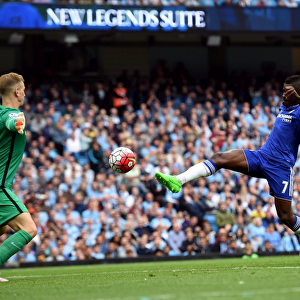Ramires' Controversial Offside Goal: Manchester City vs. Chelsea, Premier League 2015 - Etihad Stadium