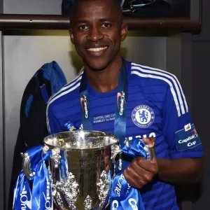 Ramires Lifts Capital One Cup Print