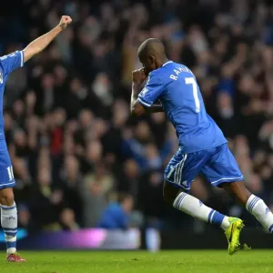 Ramires Scores Chelsea's Second Goal Print (December 14, 2013) Ramires Scores Chelsea's Second Goal Print (December 14, 2013)