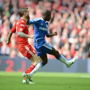 Ramires Scores the Opener: Chelsea's FA Cup Final Victory Print Ramires Scores the Opener: Chelsea's FA Cup Final Victory Print