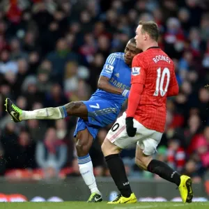 Ramires Stuns Manchester United Print (FA Cup Quarterfinal, March 10, 2013)