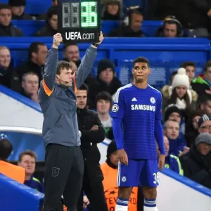 Print of Ruben Loftus-Cheek on Standby Print of Ruben Loftus-Cheek on Standby