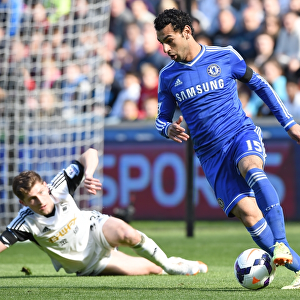 Salah Outruns Davies: Swansea vs. Chelsea, April 2014