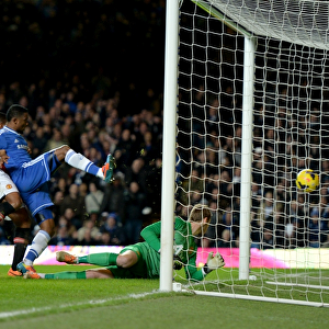 Samuel Eto'o Scores Chelsea's Third Goal Against Manchester United (19th January 2014)