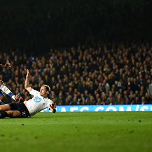 Samuel Eto'o Scores First Goal for Chelsea Against Tottenham Hotspur in BPL Match (8th March 2014)