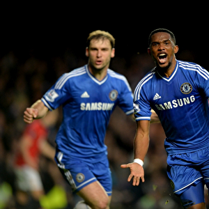 Samuel Eto'o's Double Strike: Chelsea's Glorious Moment Against Manchester United (19th January 2014)
