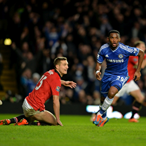 Samuel Eto'o's Double Strike: Chelsea's Glory Against Manchester United (19th January 2014)