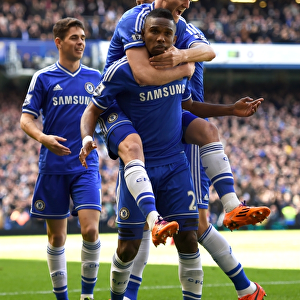 Samuel Eto'o's Thrilling First Goal Against Arsenal: A Memorable Moment at Stamford Bridge (22nd March 2014)