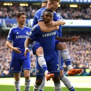 Print of Samuel Eto'o's Goal at Stamford Bridge (22nd March 2014)