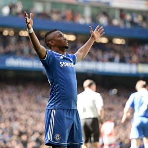 Samuel Eto'o's Thrilling First Goal for Chelsea Against Arsenal (22nd March 2014, Stamford Bridge)