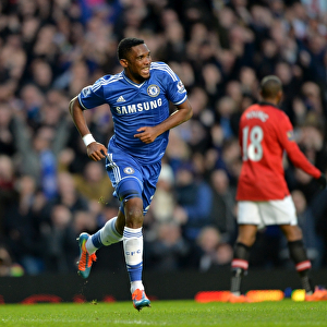 Samuel Eto'o's Thrilling Goal Celebration vs. Manchester United (Chelsea, Barclays Premier League, 19th January 2014)