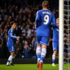 El gol de Schürrer en el Puente de Stamford del Estadio de Chelsea contra el Manchester City (Liga Premier, octubre de 2013)
