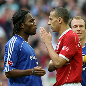 Showdown at Wembley: Drogba vs. Ferdinand - The FA Cup Final Battle, 2007: Chelsea vs. Manchester United