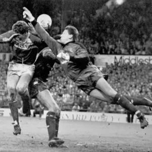 Middlesbrough v Chelsea Print - Ayresome Park 1980s Middlesbrough v Chelsea Print - Ayresome Park 1980s