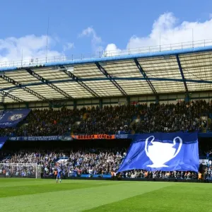 Chelsea Fans at Stamford Bridge Print