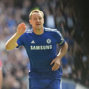 Chelsea FC Print - John Terry Celebrates Goal at Stamford Bridge