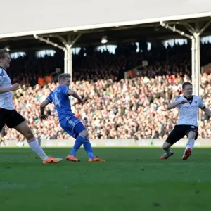 Chelsea FC Print - Andres Schurrle Goal at Craven Cottage