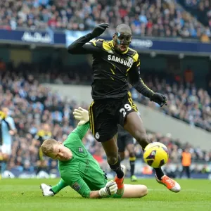 Fútbol - Liga de Campeones de Barclaycard del Preston Manchester City contra Chelsea en el Estadio Etihad