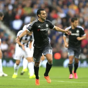 Chelsea FC Print - Pedro Goal Celebration at The Hawthorns Chelsea FC Print - Pedro Goal Celebration at The Hawthorns