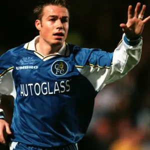 Le soccer : Coupe des vainqueurs de l'UEFA Europeen, Seconde finale, Premier match entre le chelsea et Copenhague Le soccer : Coupe des vainqueurs de l'UEFA Europeen, Seconde finale, Premier match entre le chelsea et Copenhague