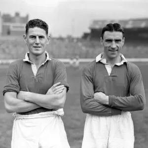 1950s Chelsea FC Print - Stan Williams and Bobby Campbell 1950s Chelsea FC Print - Stan Williams and Bobby Campbell
