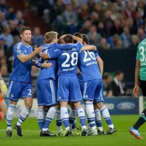 Soccer - UEFA Champions League - Group E - FC Schalke 04 v Chelsea - Gelsenkirchen Stadium Soccer - UEFA Champions League - Group E - FC Schalke 04 v Chelsea - Gelsenkirchen Stadium