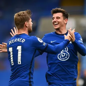 Timo Werner Scores Chelsea's Second Goal Print Timo Werner Scores Chelsea's Second Goal Print