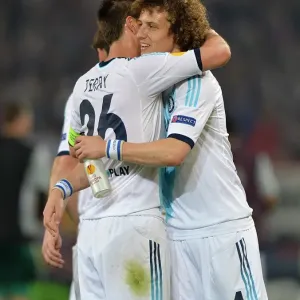 David Luiz and John Terry Print - Chelsea UEFA Europa League Semi-Final Win David Luiz and John Terry Print - Chelsea UEFA Europa League Semi-Final Win