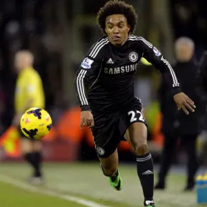 Willian at The Hawthorns Print, Barclays Premier League Matchday Photo Willian at The Hawthorns Print, Barclays Premier League Matchday Photo