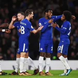 Willian's Penalty Seals Four-Goal Blitz Print Willian's Penalty Seals Four-Goal Blitz Print