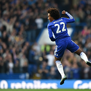 Willian's Stamford Bridge Stunner: Chelsea's First Goal vs Southampton (BPL 2015)