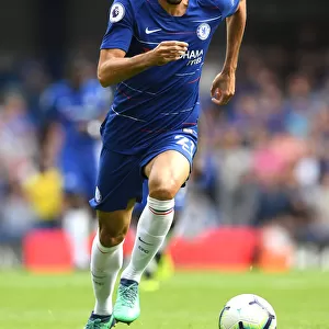 Zappacosta Charges Forward: Chelsea vs. Cardiff in Premier League Action