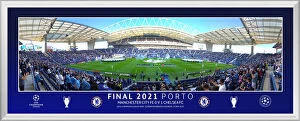 2021 Champions League Final Line up 30' Panoramic