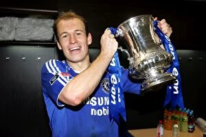Images Dated 19th May 2007: Arjen Robben's FA Cup Triumph: Chelsea's Victory over Manchester United at Wembley Stadium