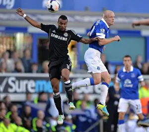 Battle for the Ball: Ashley Cole vs. Steven Naismith - Everton vs. Chelsea, Premier League Showdown (September 14, 2013)